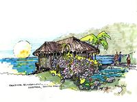 Tahiti Hotel: Seaside bungalow