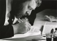 Rabbi writing a new Torah