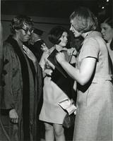 Gwendolyn Brooks receiving an honorary degree at from Illinois Institute of Technology, Chicago, Illinois, 1968