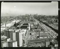 Aerial view of the Illinois Institute of Technology campus, Chicago, Illinois, 1963