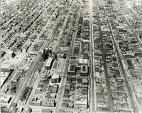 Aerial view of the Illinois Institute of Technology campus, Chicago, Illinois, 1940