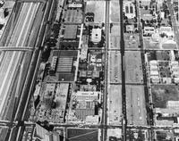 Aerial view of the Illinois Institute of Technology campus, Chicago, Illinois, 1964