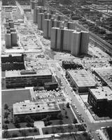 Aerial view of the Illinois Institute of Technology campus, Chicago, Illinois, 1957
