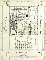 Plat map of Lewis Institute, Chicago, Illinois, ca. 1940