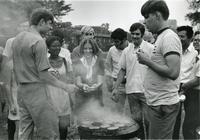 Fraternity Barbecue, Illinois Institute of Technology, Chicago, Illinois, 1981