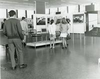 50 Years Bauhaus exhibit, S.R. Crown Hall, Illinois Institute of Technology, Chicago, Illinois, 1969