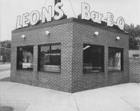 Leon's Bar-B-Q Exterior, ca. 1974-1984