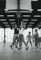 Basketball in Keating Hall, Illinois Institute of Technology, Chicago, Illinois, 1980s