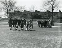 Three-legged race, Illinois Institute of Technology, Chicago, IL, ca. 1970s