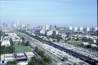 Aerial view of the Illinois Institute of Technology campus, Chicago, Illinois, 1985