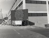 Armour Research Foundation Chemistry Research Building during construction, Illinois Institute of Technology, Chicago, Illinois, ca. 1960