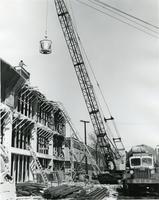 Armour Research Foundation construction, Illinois Institute of Technology, Chicago, Illinois, 1959-1960