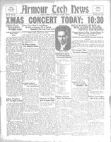Armour Tech News, December 20, 1928