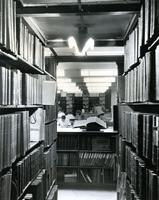 Library interior, Illinois Institute of Technology, Chicago, Illinois, 1949