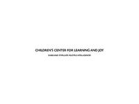 Children's Center for Learning and Joy