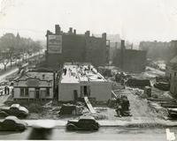 Carman Hall under construction, Illinois Institute of Technology, Chicago, Illinois, ca. 1951