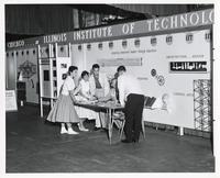 Illinois Institute of Technology exhibit at the Chicagoland Fair, Chicago, Illinois, 1957