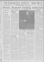 Technology News, January 19, 1943