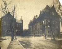 Armour Mission and Main Building, Armour Institute of Technology, Chicago, Illinois, ca. 1900