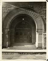 Main Building entrance, Armour Institute of Technology, Chicago, Illinois, ca 1920s