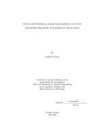 USING COMPUTATIONAL MOLECULAR MODELING TO STUDY TRANSPORT PROCESSES OF INTEREST IN SEPARATIONS