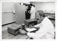 Robert Arzbaecher and Bob Jaeger, Pritzker Institute of Medical Engineering,  Illinois Institute of Technology, Chicago, Illinois, ca. 1979-1981