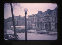 Illinois Institute of Technology Fraternity Row, South Michigan Avenue, Chicago, Illinois, ca. 1950s