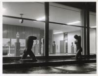 Egon Weiner art exhibit, Metallurgical and Chemical Engineering Building, Illinois Institute of Technology, Chicago, Illinois, 1949