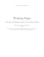 A diary study of the disruption experiences of crew members on a jobsite (Working Paper)
