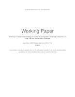 Selecting a Compensation Strategy to Control Project Duration: Empirical Comparison of Lump Sum and Reimbursable Strategies (Working Paper)