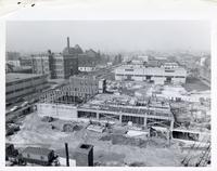 Armour Research Foundation Physics and Electrical Engineering Research Building under construction, Illinois Institute of Technology, Chicago, Illinois, 1956