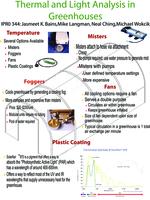 Inflatable Greenhouse (semester?), IPRO 344: Infaltable Greenhouse IPRO 334 Poster Sp06