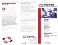 Insight:  Anticipating the Future, Assessing the Impact (semester?), IPRO 341: Insight IPRO 341 Brochure Sp06