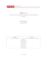 Advanced Systems Applied to Student Loan Rehabilitation Processes (semester?), IPRO 313: Student Loan Rehab IPRO 313 Final Report Sp06