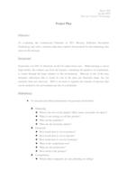 Evaluating the Commercial Potential of IIT's Mercury Pollution Prevention Technology (semester?), IPRO 356: Mercury Pollution Prevention Tech IPRO 356 Project Plan Sp05