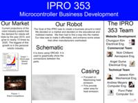 An Affordable Microcontroller for Students (semester?), IPRO 353: Microcontroller Business Development IPRO 353 Poster Sp05