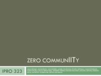 Zero Energy Community (Semester Unknown) IPRO 323: ZeroEnergyCommunityIPRO323MidTermPresentationF09
