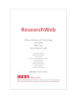 Research Web (Semester Unknown) IPRO 321: ResearchWebIPRO321FinalReportF09