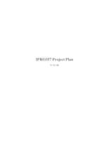 Pervasive Computing (semester?), IPRO 357: MyWay IPRO 357 Project Plan F06