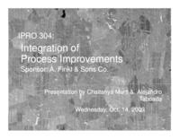 Integration of Process Improvement (sequence unknown), IPRO 304 - Deliverables: IPRO 304 Midterm Presentation F09