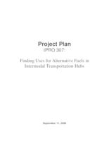 Finding Uses for Alternative Fuels in Intermodal Transportation Hubs (sequence unknown), IPRO 307 - Deliverables: 307_redacted