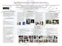 Orthotics and Prosthetics in Latin America (Semester Unknown) IPRO 309: Orthotic and Prosthetic Education for Latin America and the United States IPRO 309 Poster Spanish F08