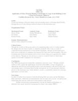 Application of Solar Thermal Heating Technologies in Large Scale Buildings in the Urban Environment (semester?), IPRO 328: Solar Thermal Tech for Large Bldgs IPRO 328 Abstract F04