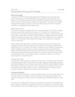 Sustainability Planning of IIT Buildings (semester?), IPRO 320: Sustainability Planning of IIT Buildings IPRO 320 Abstract F06