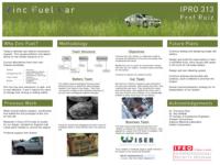 Refuelable Electric Vehicle (Semester Unknown) IPRO 313: ZincFuelCarIPRO313PosterF10
