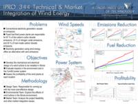 Technical and Market Integration of Wind Energy (semester?), IPRO 344: Wind Farm IPRO 344 Poster F06