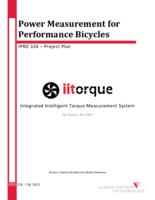 Power Measurement for Performance Bicycles (Semester Unknown) IPRO 304: PowerMeasurementForPerformanceBicyclesIPRO324ProjectPlanF10_redacted