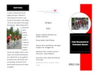Power Measurements For Performance Bicycles (Semester Unknwon) IPRO 324: PowerMeasurementForPerformanceBicyclesIPRO324BrochureSp10