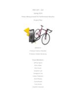 Power Measurements For Performance Bicycles (Semester Unknwon) IPRO 324: PowerMeasurementForPerformanceBicyclesIPRO324ProjectPlanSp10_redacted