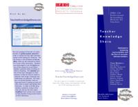 Teacher Knowledge Share (Semester Unknown) IPRO 320: Teacher Knowledge Share IPRO 320 Brochure F08